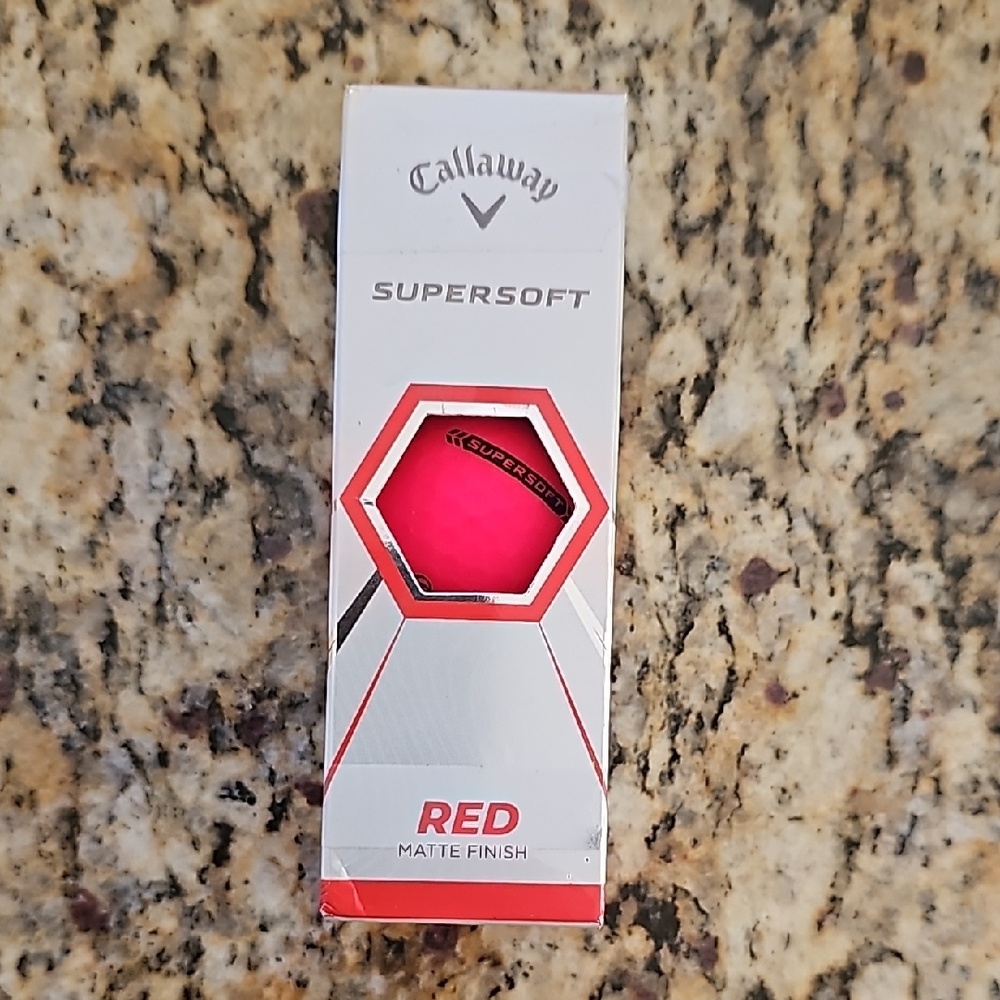 Callaway Supersoft Red Golf Balls
